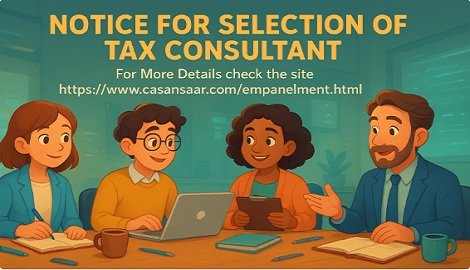 Engagement of Tax Consultant Firm for F.Y. 2025-26