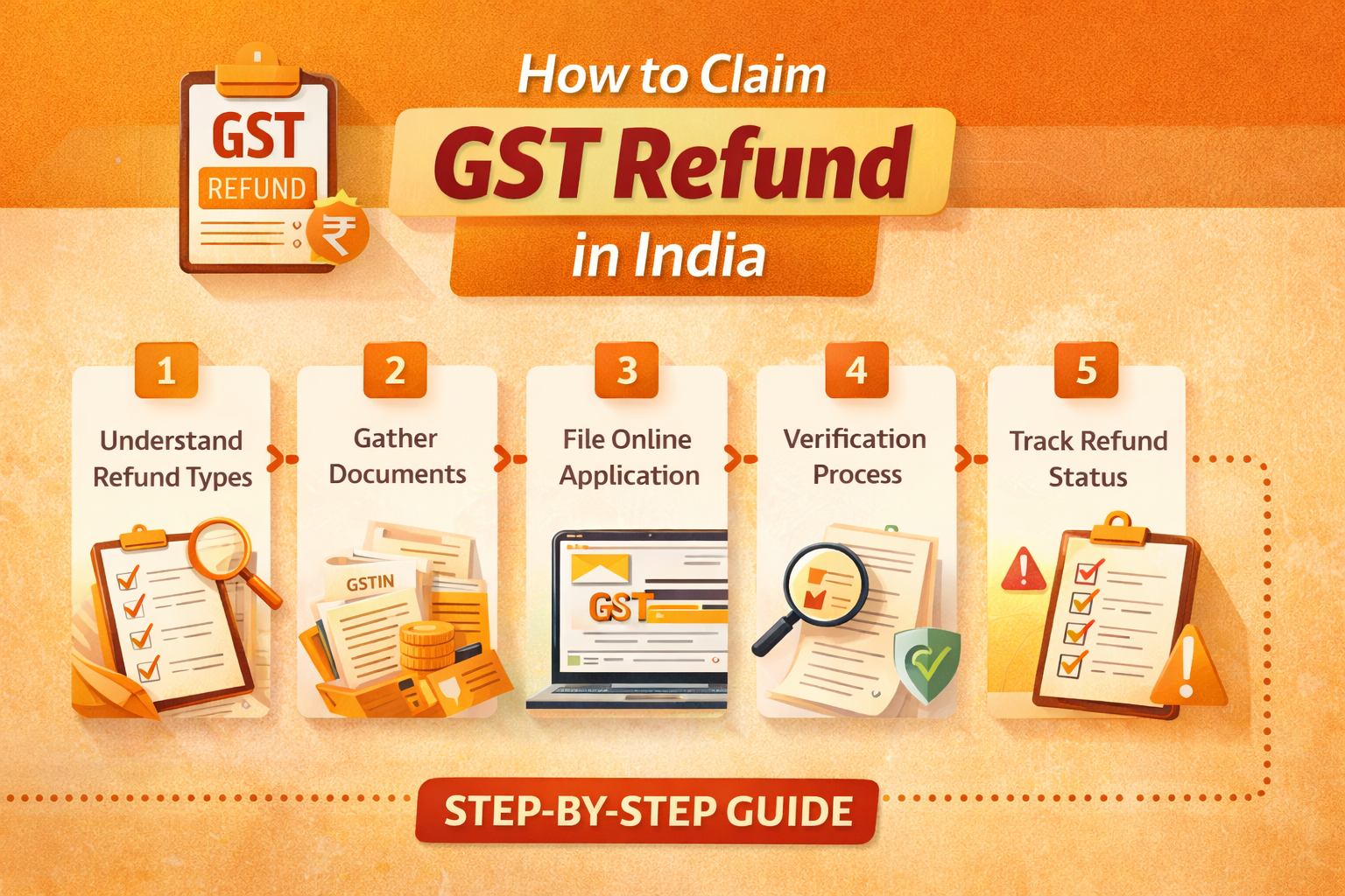 How to Claim GST Refund in India: Complete Step-by-Step Guide