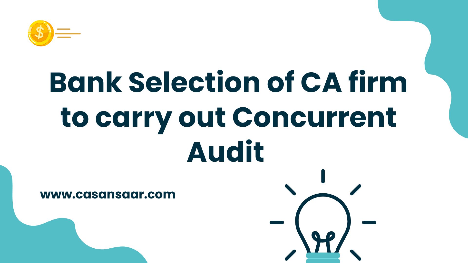 Backend Bank Invites Application for Empanelment of Concurrent Auditors
