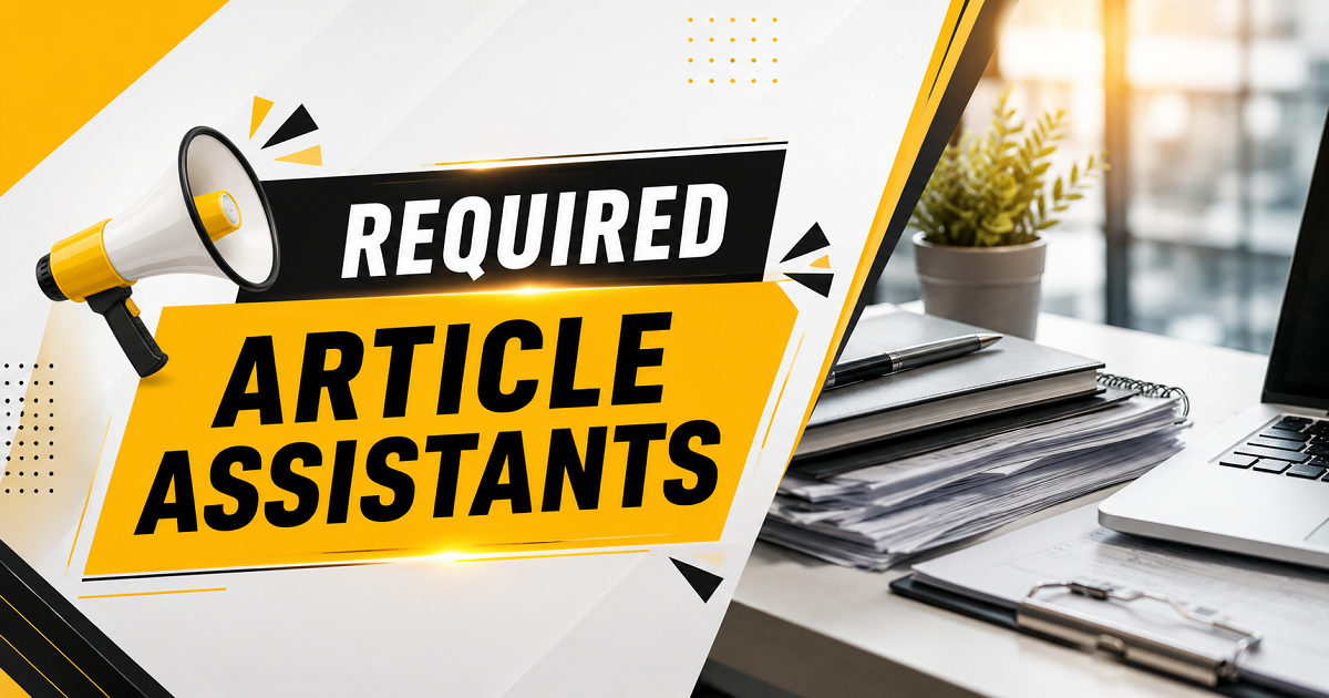Required Article Assistants