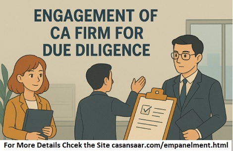 Appointment of Consultant for Carrying out Legal / Taxation Due Diligence Services