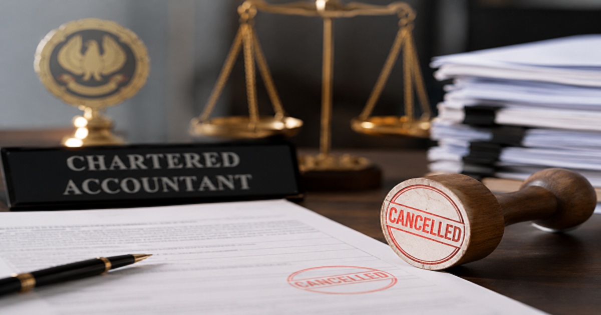 ICAI Cancels Certificates of Practice of 1,211 Chartered Accountants